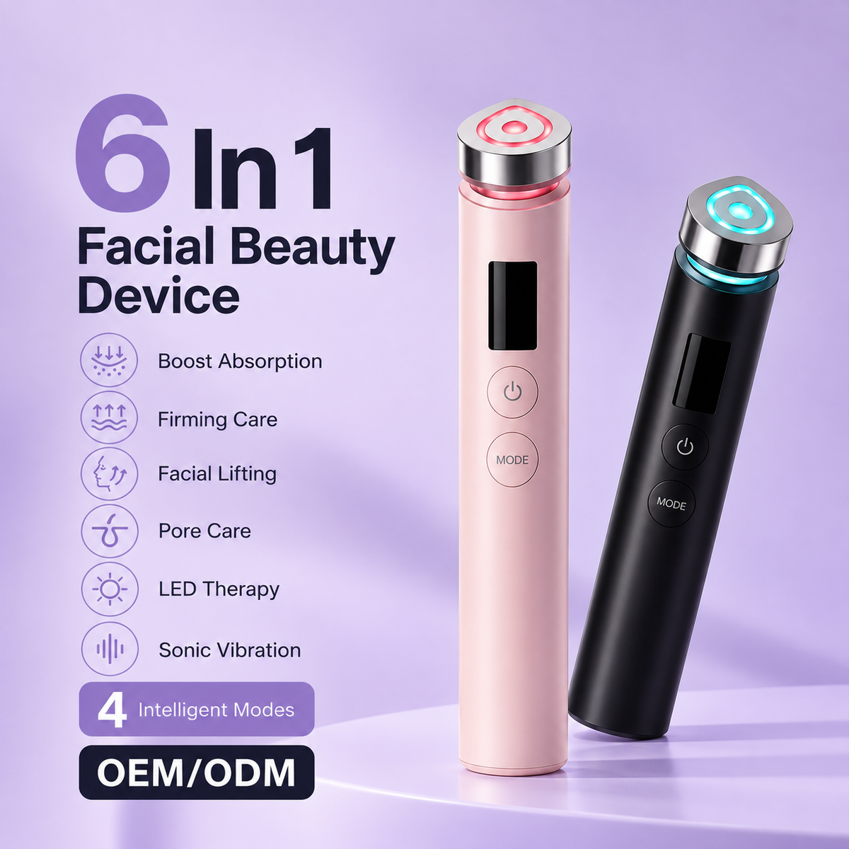 DermaPulse™ – 6-in-1 Facial Booster