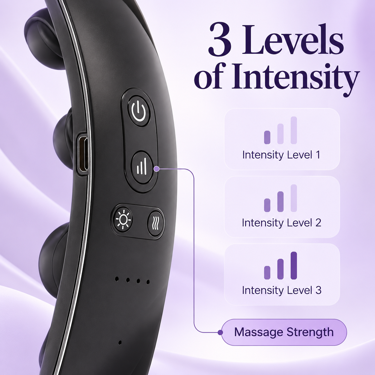 ScalpAura™ Red Light Therapy & Scalp Massage Headband