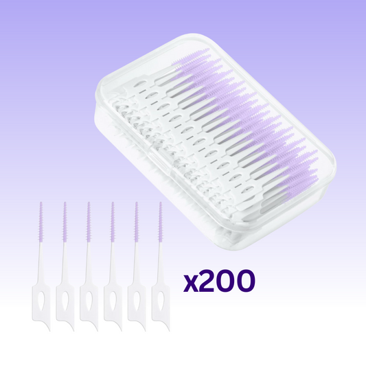 200pcs Interdental Floss Sticks