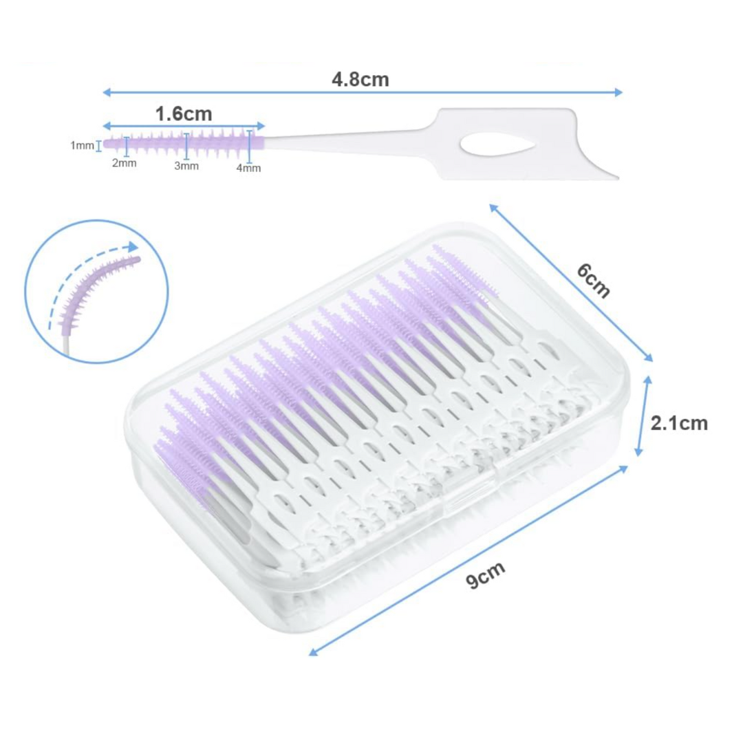 200pcs Interdental Floss Sticks