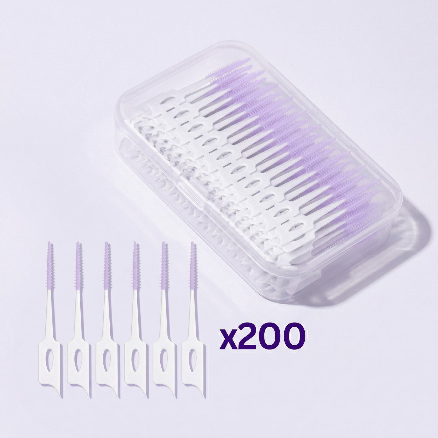 200pcs Interdental Floss Sticks