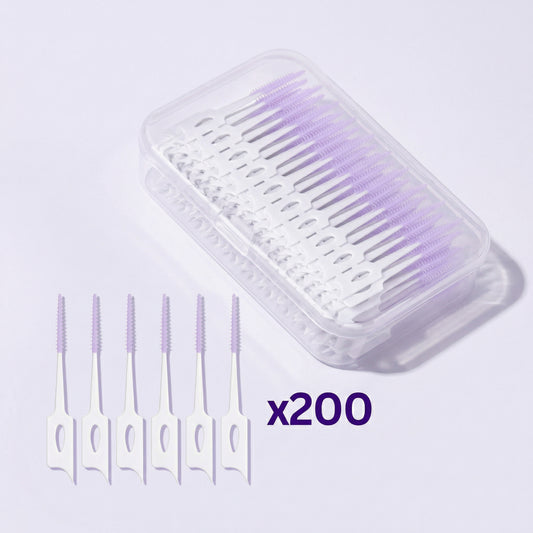 200pcs Interdental Floss Sticks